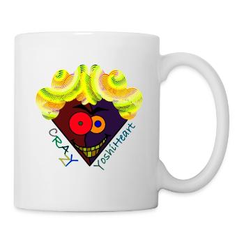 Crazy YoshiHeart - Edition 2 - Das verrückte Herz - Tasse - Weiß - Rechts