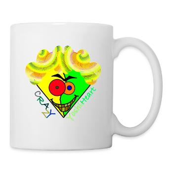 Crazy YoshiHeart - Edition 2 - Das verrückte Herz - Tasse - Weiß - Rechts