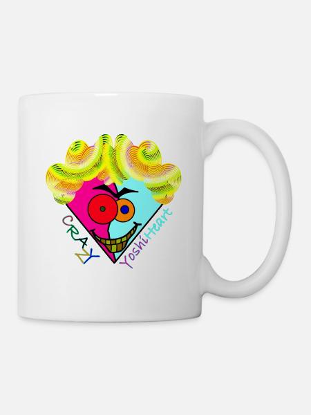 Crazy YoshiHeart - Edition 2 - The Crazy Heart - Mug - white