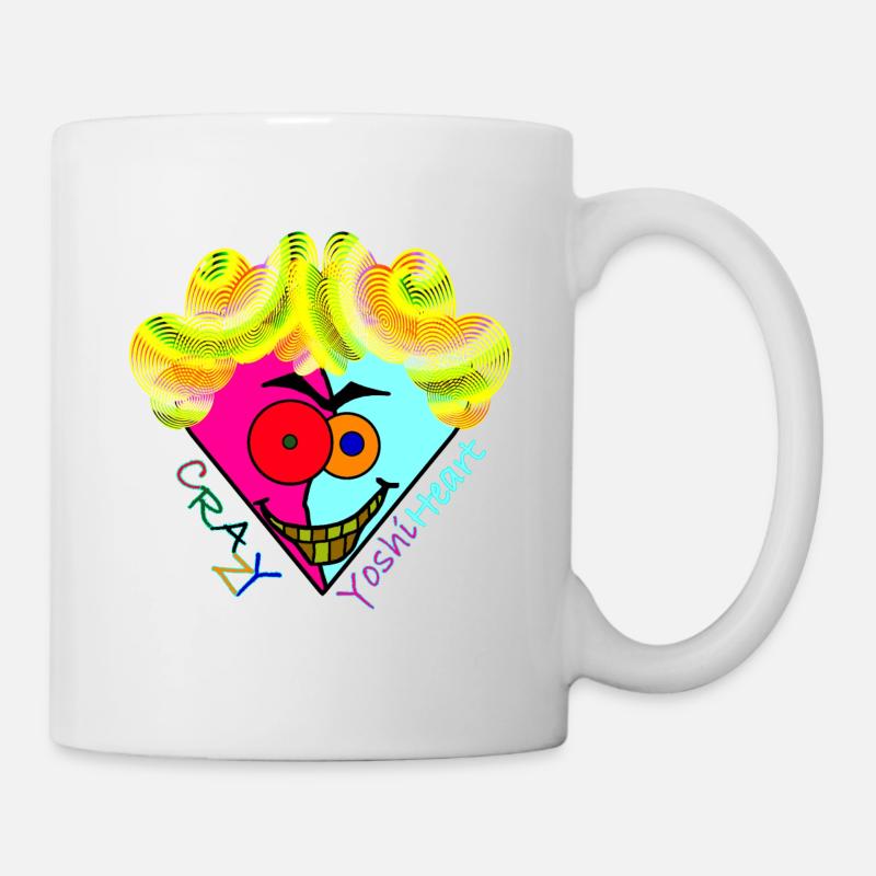 Crazy YoshiHeart - Edition 2 - The Crazy Heart - Mug - white