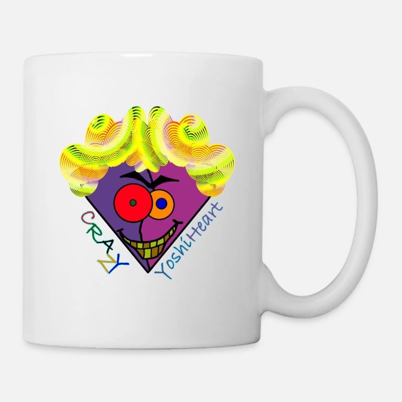 Crazy YoshiHeart - Edition 2 - The Crazy Heart - Mug - white