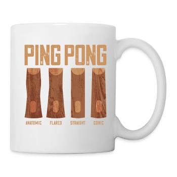 Table Tennis Racket Grip Types Table Tennis - Mug - white - Right
