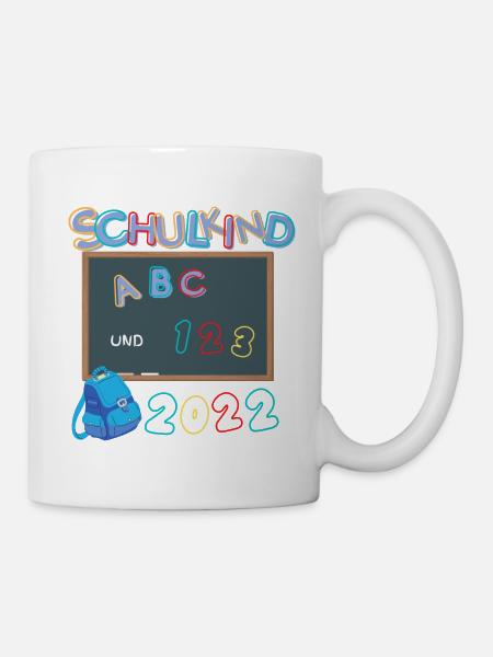 Einschulung 2022 - Tasse - Weiß