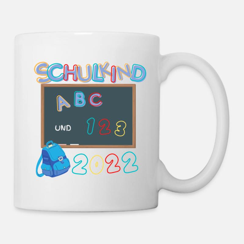Einschulung 2022 - Tasse - Weiß