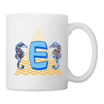 hippocampe e 262 e - Mug blanc - blanc - Droite