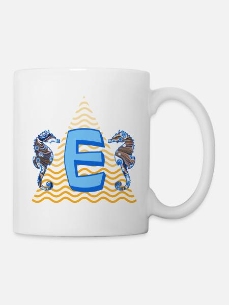 seepferdchen e 262 e - Tasse - Weiß