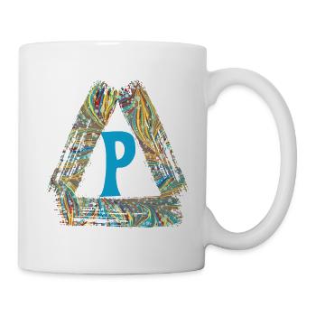 e 201 p - Mug blanc - blanc - Droite