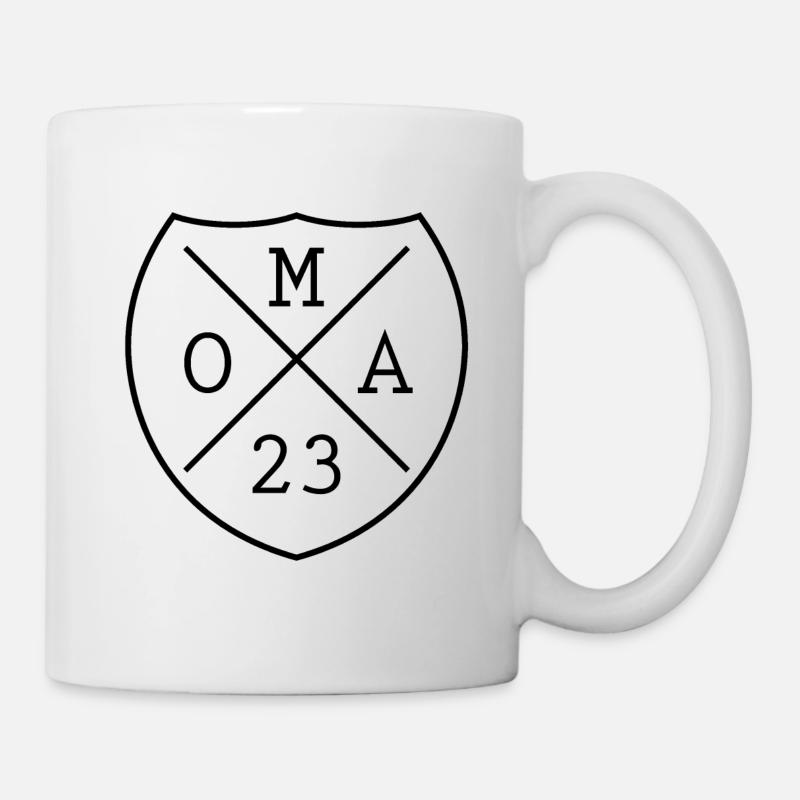 Oma 2023 Großmutter Großeltern - Tasse - Weiß