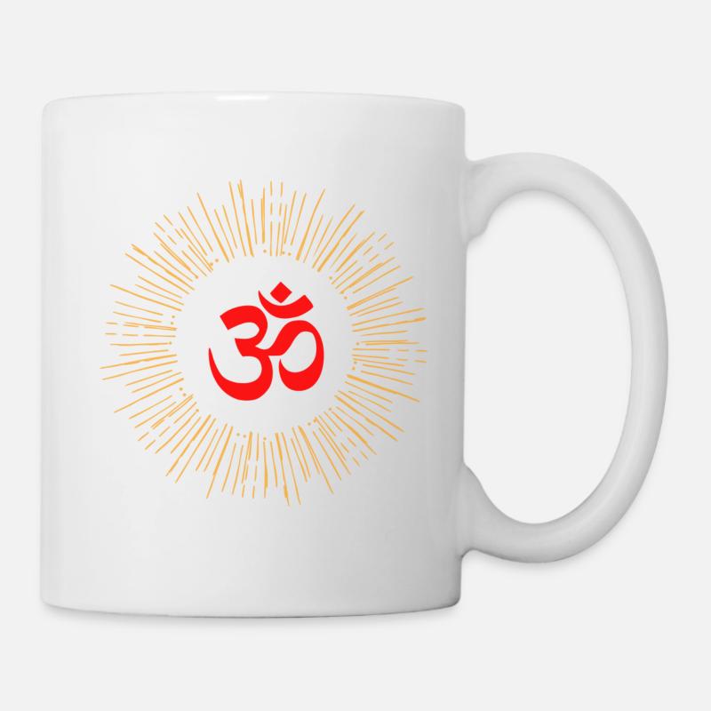 Om Aum - Tasse - Weiß