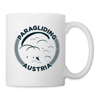 Parapente Autriche - Mug blanc - blanc - Droite