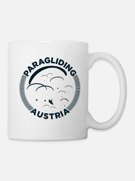 Paragliding Austria - Tasse - Weiß