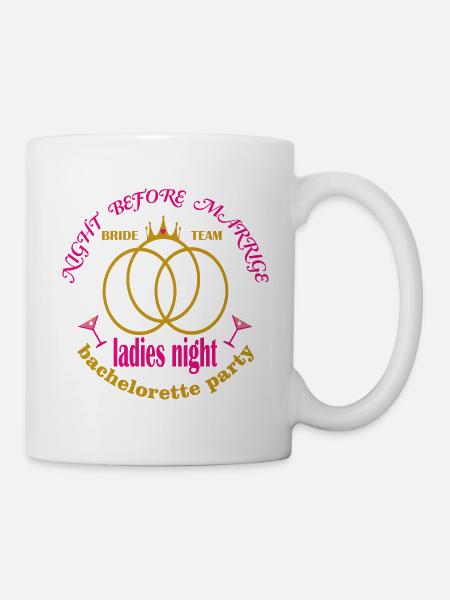 Junggesellin - Tasse - Weiß