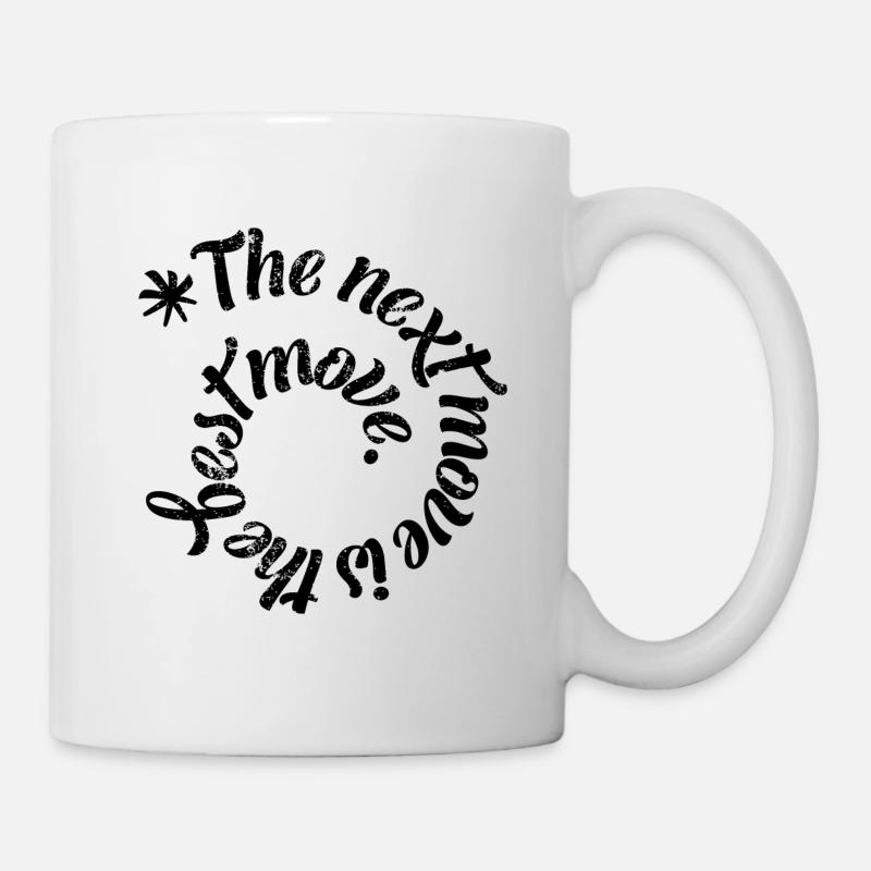 Der nächste Schritt - Tasse - Weiß