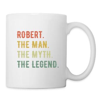 Robert First Name The Man The Myth The Legend - Mug - white - Right