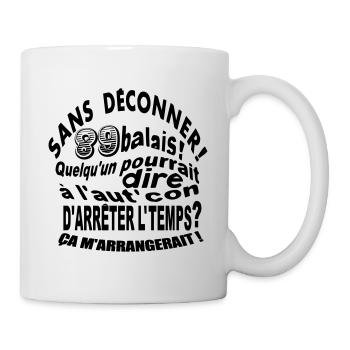 89 ans / anniversaire 89 ans / vintage - Mug blanc - blanc - Droite