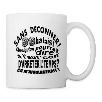 89 ans / anniversaire 89 ans / vintage - Mug blanc - blanc - Droite