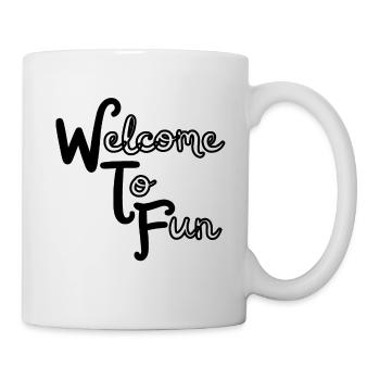 WTF - Welcome To Fun - Mug - white - Right