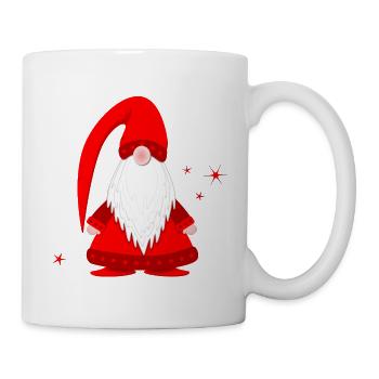Elves Elves Gnome Gift Christmas Dwarf - Mug - white - Right