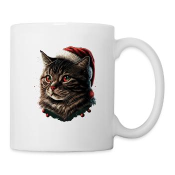 Perfect Winter kitten digital artwork, the - Mug - white - Right
