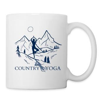 Country Yoga - Mug - white - Right