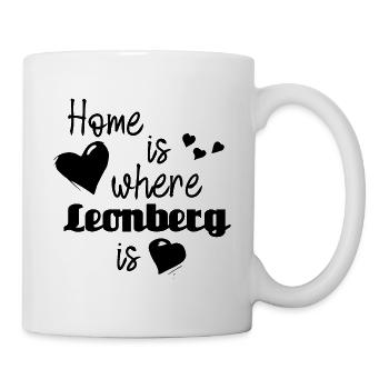Zuhause in Leonberg - Home is where Leonberg is - Tasse - Weiß - Rechts