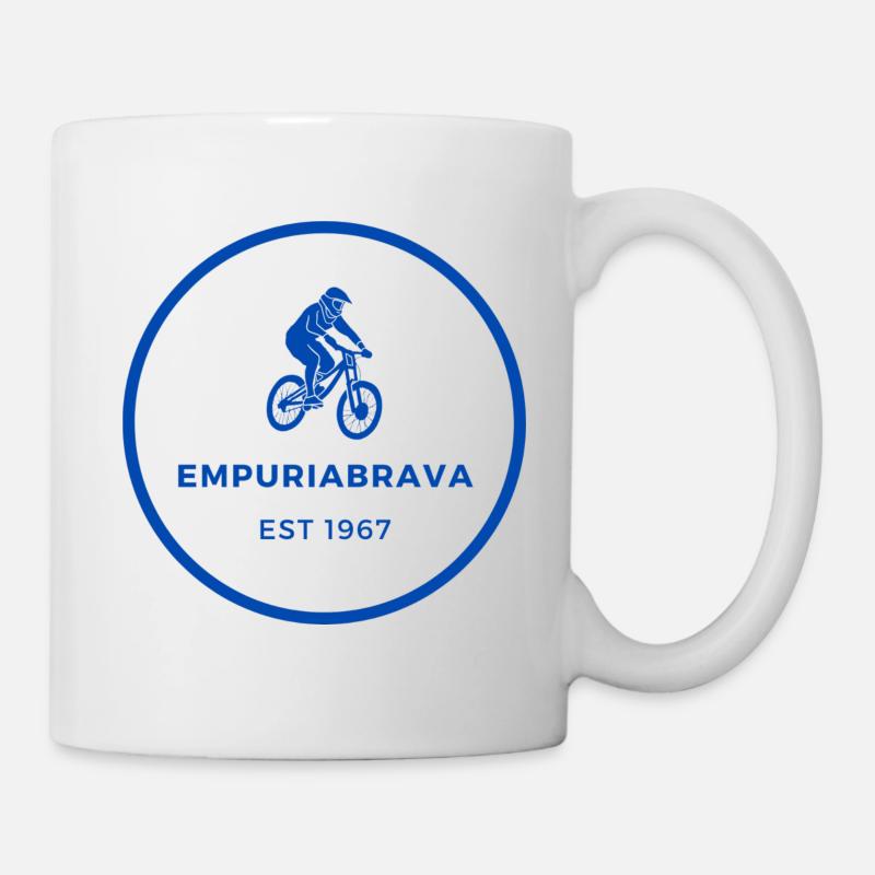 EmpuriaBrava EST 1967 MTB - Tasse - Weiß