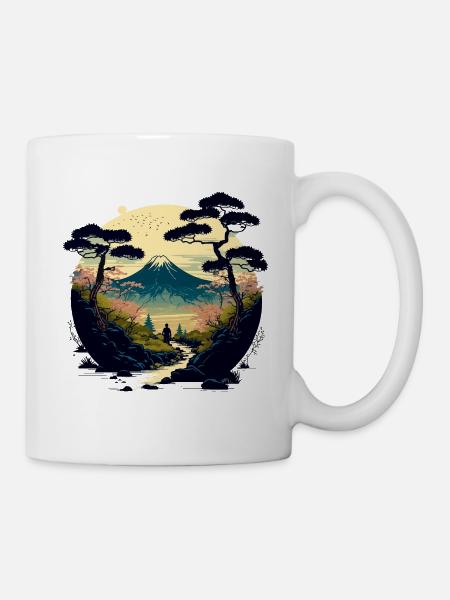 Kirschbaum - Tasse - Weiß