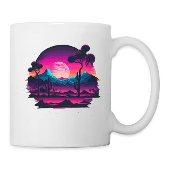 Vaporwave Artwork - Mug - white - Right
