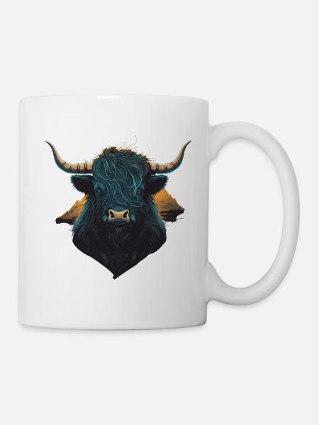 Yak de l’Himalaya - Mug blanc - blanc