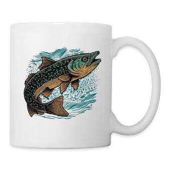 Fish Artwork - Mug - white - Right