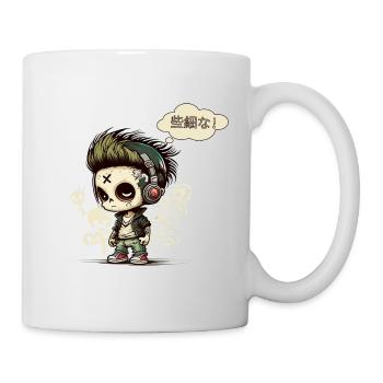 Anime Chibi Urban Graffiti | Unimportant! - Mug - white - Right