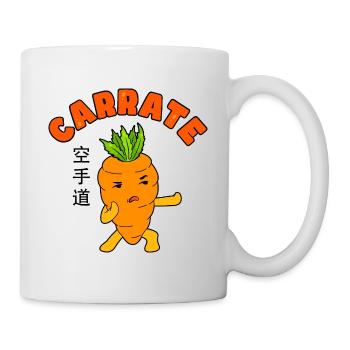 Carrot and karate - Mug - white - Right