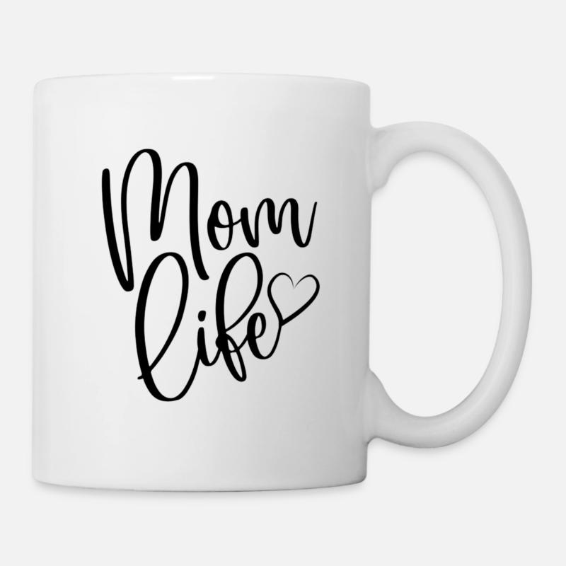Momlife - Mug - white