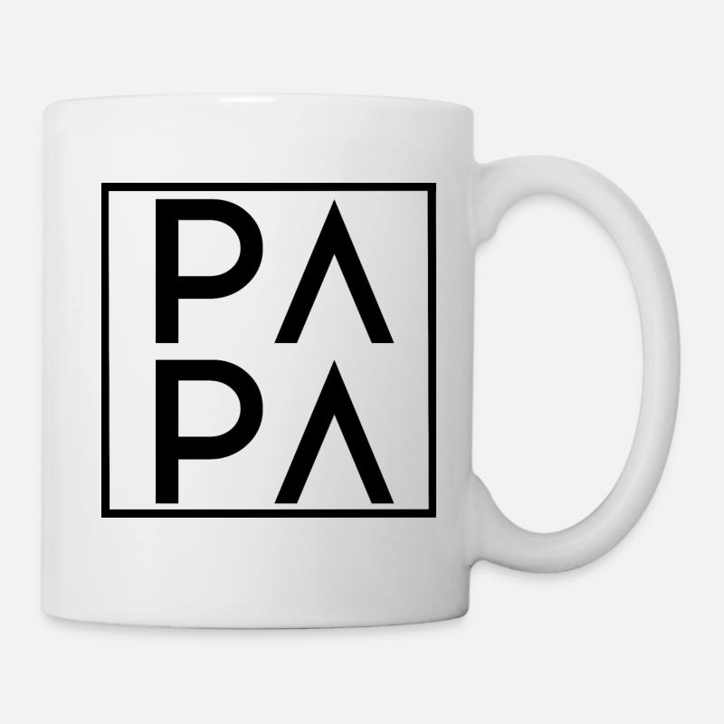 PAPA - Mug blanc - blanc