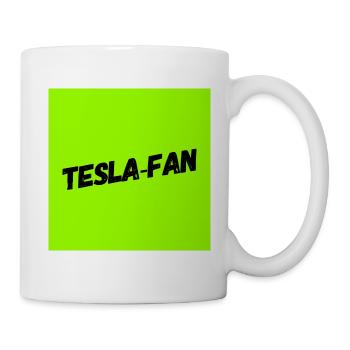 Tesla fan - Mug - white - Right
