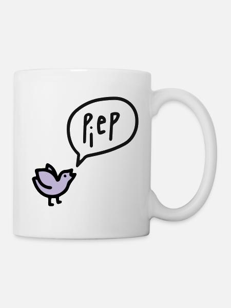 Bip - Mug blanc - blanc