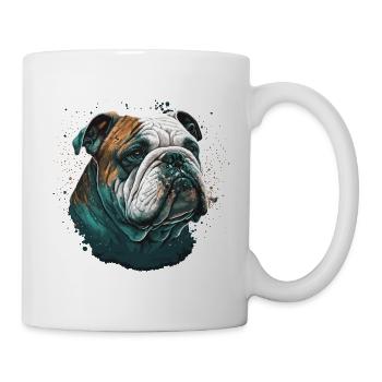 Bulldog Expression - Mug - white - Right
