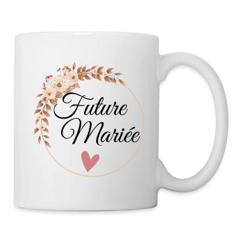 future mariée evjf - Mug blanc - blanc - Droite