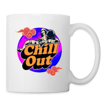 CHILL OUT - Mug blanc - blanc - Droite
