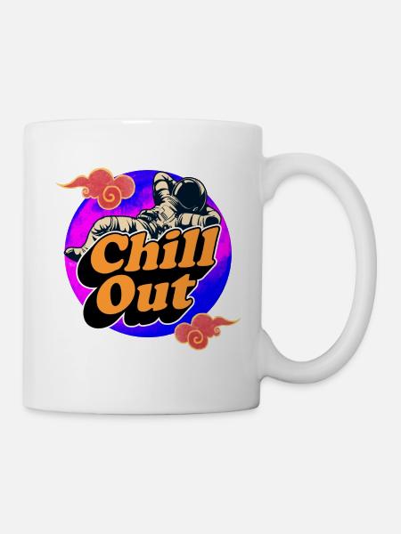 CHILL OUT - Mug blanc - blanc
