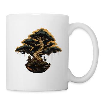 Bonsai in the Dark - Mug - white - Right