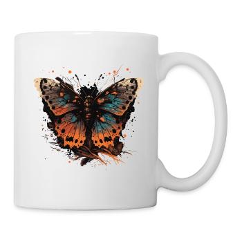 Brown Butterfly - Mug - white - Right