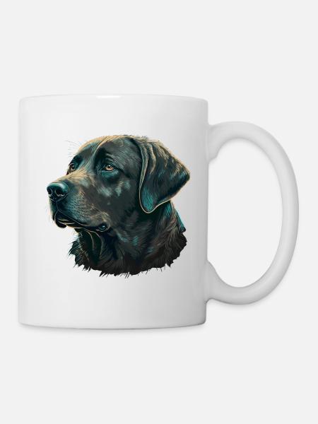 Gentle Labrador Retriever - Mug - white