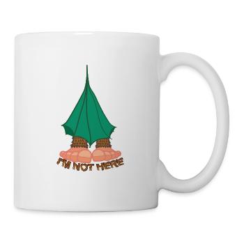 I M NOT HERE - Mug - white - Right