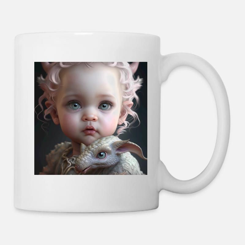 Fantasy Girl Geschenk - Tasse - Weiß