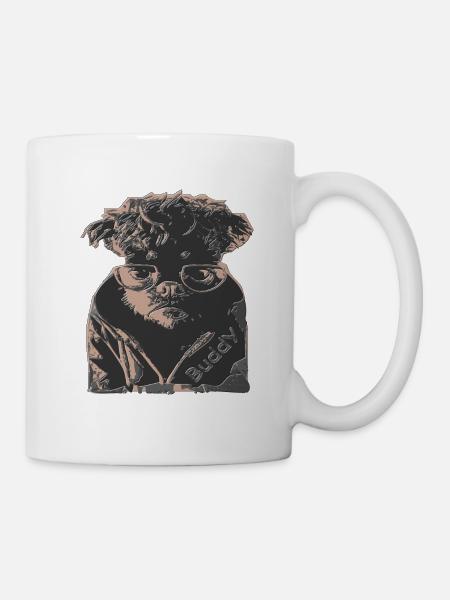 Buddy der coolste Hund ever! - Tasse - Weiß