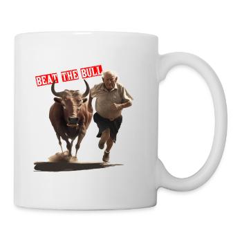 Pensioner Taurus Beat the Bull Gift - Mug - white - Right
