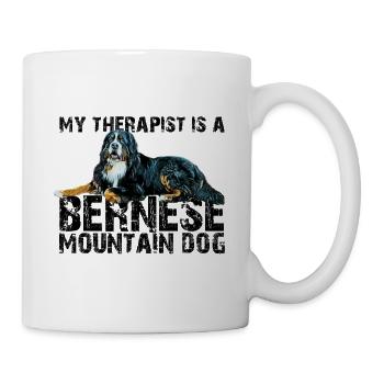 Bouvier bernois - Mug blanc - blanc - Droite