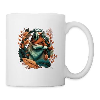 Fox Tattoo V2 Gift - Mug - white - Right