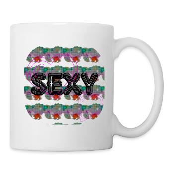 Sexy (Word) - Boutique WoW - 2023 - Mug blanc - blanc - Droite